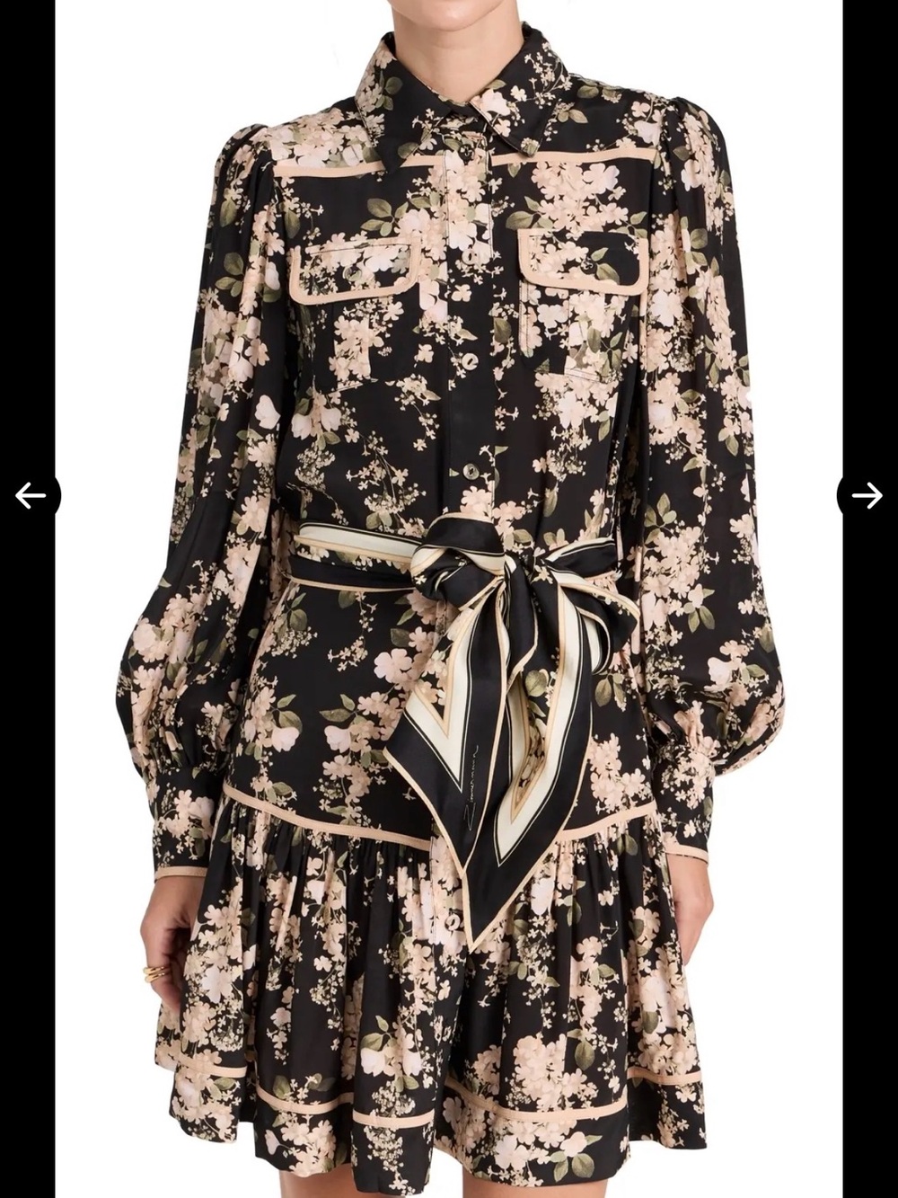 Zimmerman Floral Shirt Dress size 0